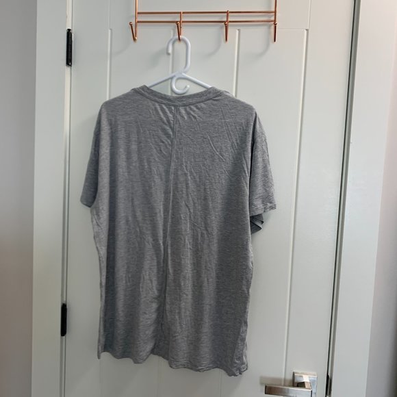 LULULEMON HEATHER GREY ALL YOURS TEE - Picture 2 of 2